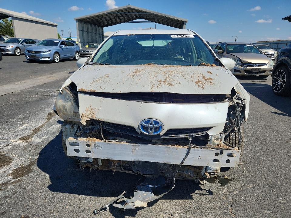 2010 Toyota Prius VIN JTDKN3DU1A0202470 COPART salvage auction — FRONT END, Ca - Salvage Certificate, sold $1,300 on 2026-07-16 (photo 5)