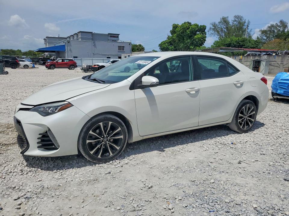 2018 Toyota Corolla VIN 5YFBURHEXJP780520 COPART salvage auction — FRONT END, Fl - Cert Of Title Slvg Rebuildable, sold $500 on 2026-07-27 (photo 1)