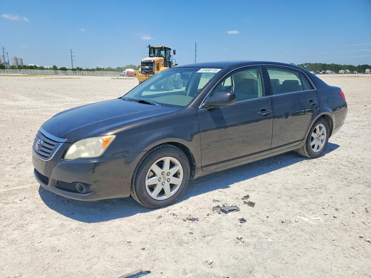 2010 Toyota Avalon VIN 4T1BK3DB8AU361689 COPART salvage auction — Side, TX - SALVAGE VEHICLE TITLE, sold $1,050 on 2026-07-09 (photo 1)