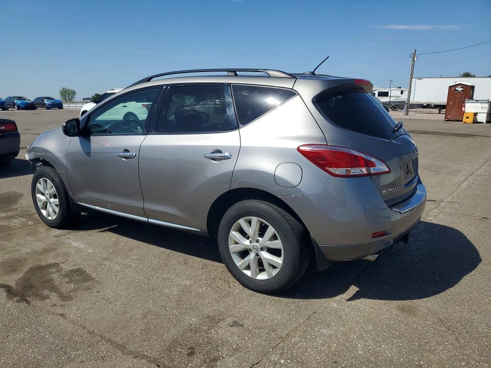 2011 Nissan Murano VIN JN8AZ1MW2BW179936 COPART salvage auction — FRONT END, Mn - Cert Of Title-Salvage, sold $225 on 2026-07-28 (photo 2)