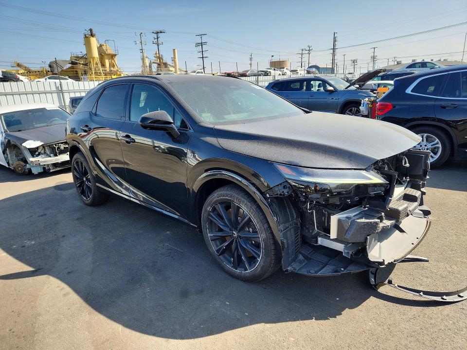 2023 Lexus Rx VIN 2T2BCMEA3PC007349 COPART salvage auction — FRONT END, Ca - Salvage Certificate, sold $29,500 on 2026-07-20 (photo 4)