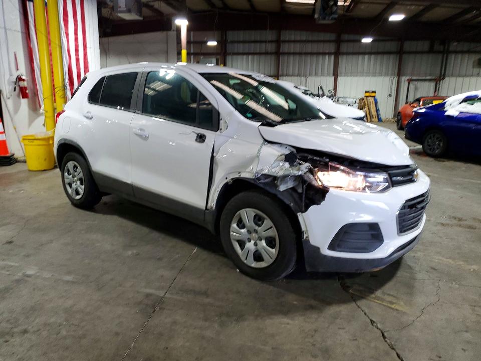2019 Chevrolet Trax VIN 3GNCJKSB5KL187818 COPART salvage auction — FRONT END, Co - Salvage Title, sold $1,700 on 2026-07-09 (photo 4)