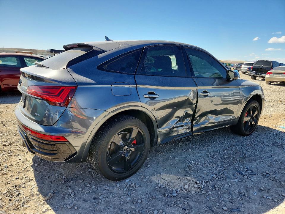 2024 Audi Q5 VIN WA15AAFY4R2053401 COPART salvage auction — SIDE, Ut - Salvage Certificate, sold $16,700 on 2026-07-07 (photo 3)