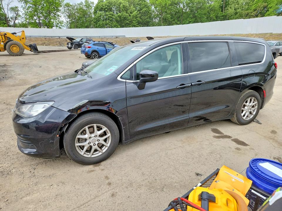 2017 Chrysler Pacifica VIN 2C4RC1DG1HR516431 COPART salvage auction — FRONT END, Pa - Cert Of Title, sold $1,100 on 2026-07-11 (photo 1)