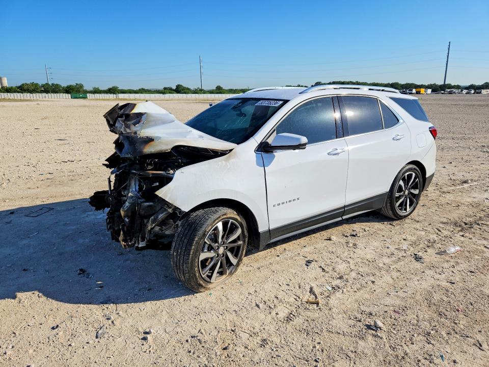 2024 Chevrolet Equinox VIN 3GNAXNEG5RL106826 COPART salvage auction — FRONT END, Tx - Salvage Vehicle Title, sold $850 on 2026-07-09 (photo 1)
