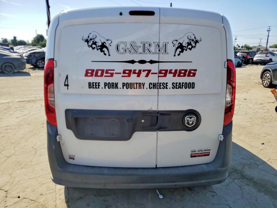 2017 Ram VIN ZFBERFAB0H6D48863 COPART salvage auction — FRONT END, Ca - Salvage Certificate, sold $1,150 on 2026-07-08 (photo 6)