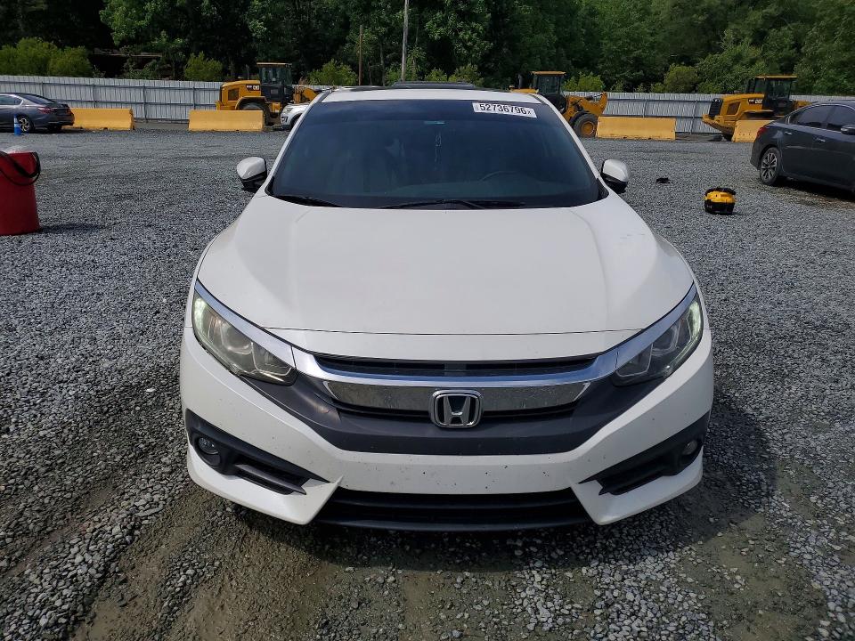 2018 Honda Civic VIN 2HGFC3B7XJH352420 COPART salvage auction — REAR END, Nc - Salvage Certificate Of Title, sold $6,200 on 2026-07-02 (photo 5)