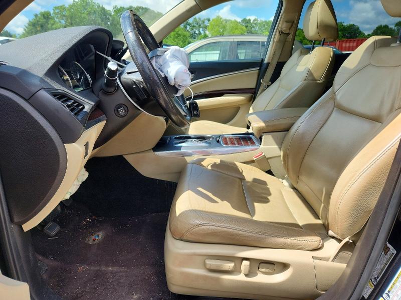 2016 Acura Mdx VIN 5FRYD3H43GB018289 COPART salvage auction — FRONT END, Al - Cert Of Title-Salvage Title, sold $400 on 2026-07-02 (photo 7)