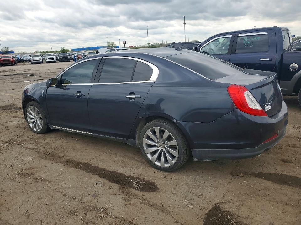 2013 Lincoln Mks VIN 1LNHL9EK9DG615485 COPART salvage auction — FRONT END, Mi - Certificate Of Title, sold $1,150 on 2026-07-02 (photo 2)