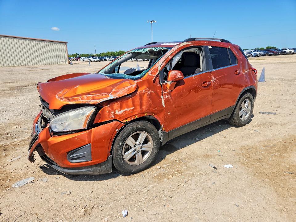 2016 Chevrolet Trax VIN KL7CJLSB4GB663786 COPART salvage auction — FRONT END, Tx - Salvage Vehicle Title, sold $925 on 2026-07-22 (photo 1)