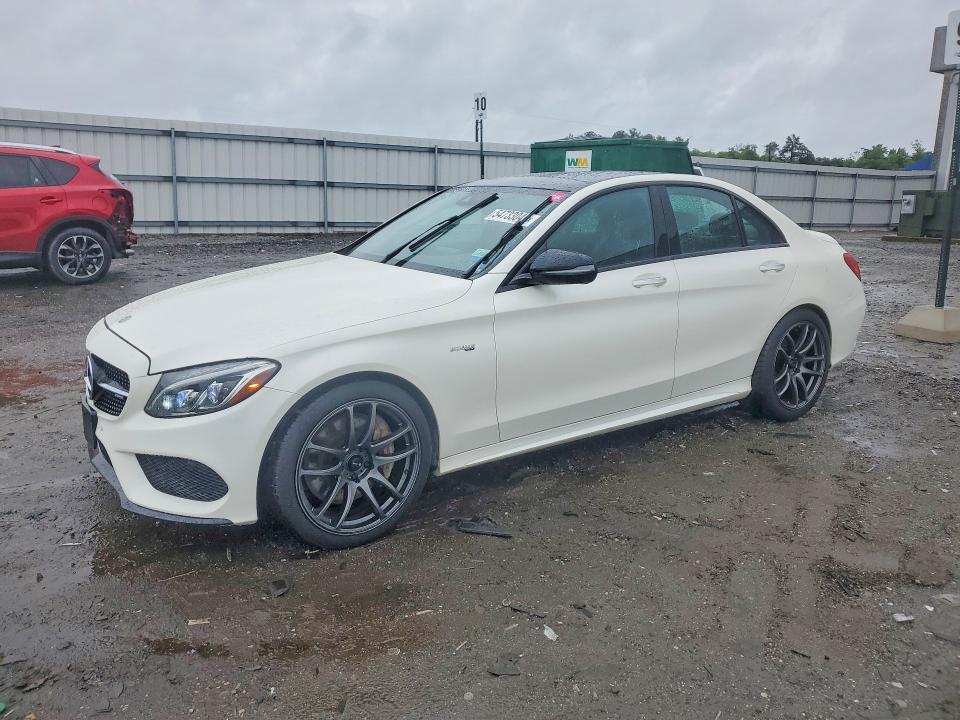 2018 Mercedes-benz VIN 55SWF6EB4JU247044 — COPART salvage auction photo