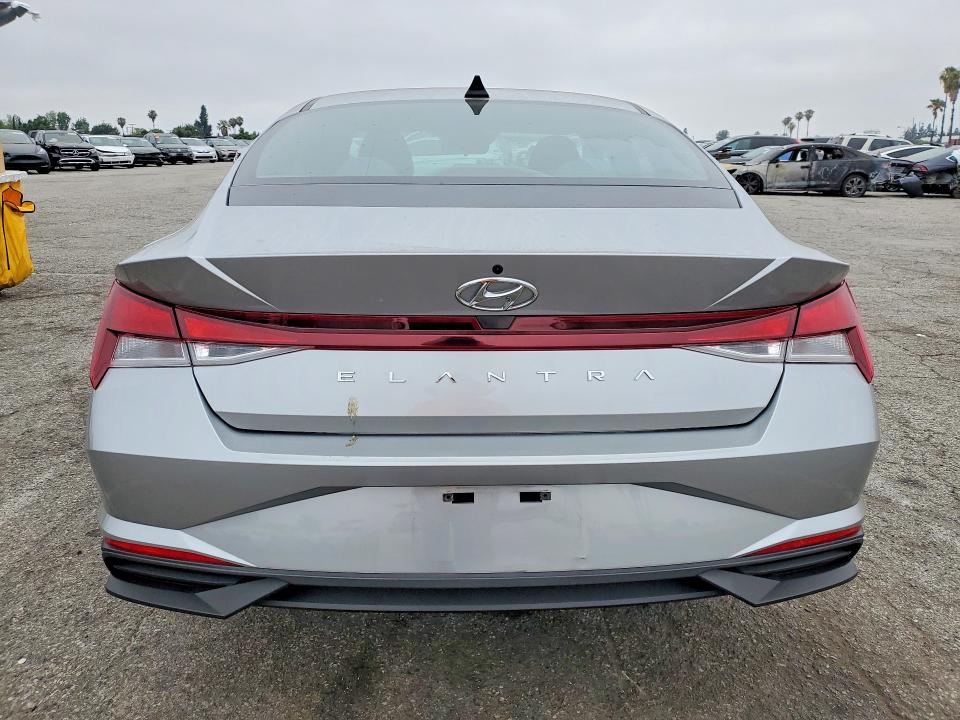2021 Hyundai Elantra VIN 5NPLL4AG5MH014430 COPART salvage auction — FRONT END, Id - Salvage Certificate Of Title, sold $150 on 2026-07-24 (photo 6)
