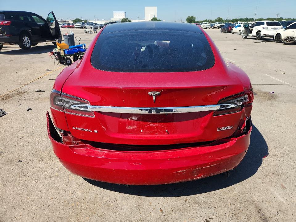 2017 Tesla VIN 5YJSA1E44HF229625 COPART salvage auction — FRONT END, La - Cert Of Title-Salvage, sold $1,050 on 2026-07-22 (photo 6)