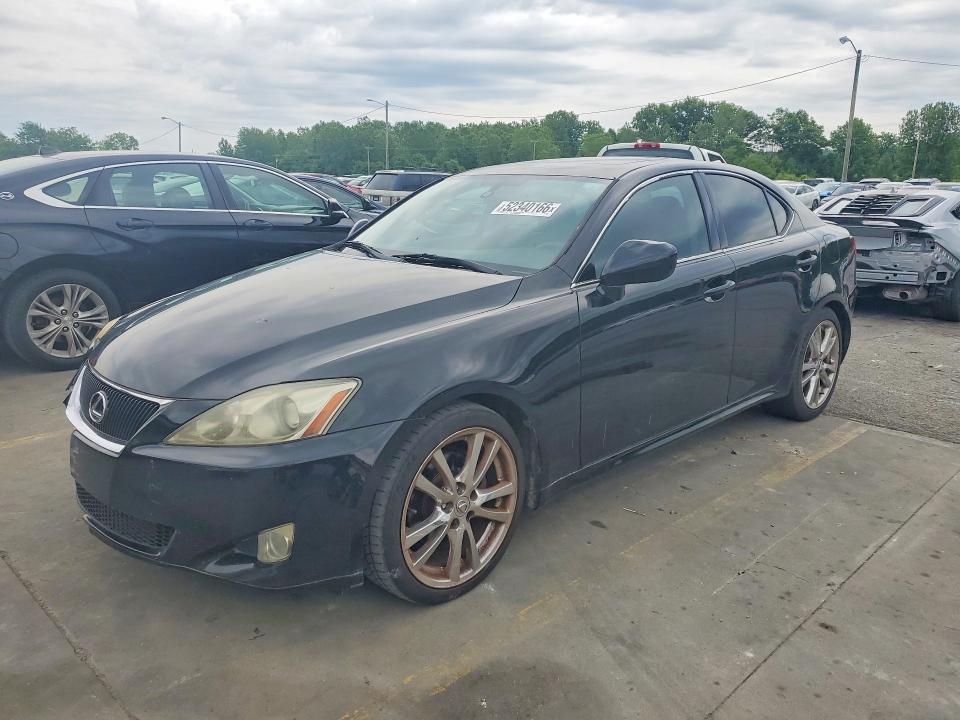 2007 Lexus Is VIN JTHBK262375049549 COPART salvage auction — FRONT END, In - Cert Of Title-Salvage Title, sold $1,300 on 2026-07-23 (photo 1)