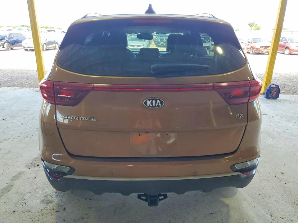 2020 Kia Sportage VIN KNDPNCAC5L7685702 COPART salvage auction — FRONT END, Tx - Salvage Vehicle Title, sold $2,850 on 2026-07-14 (photo 6)