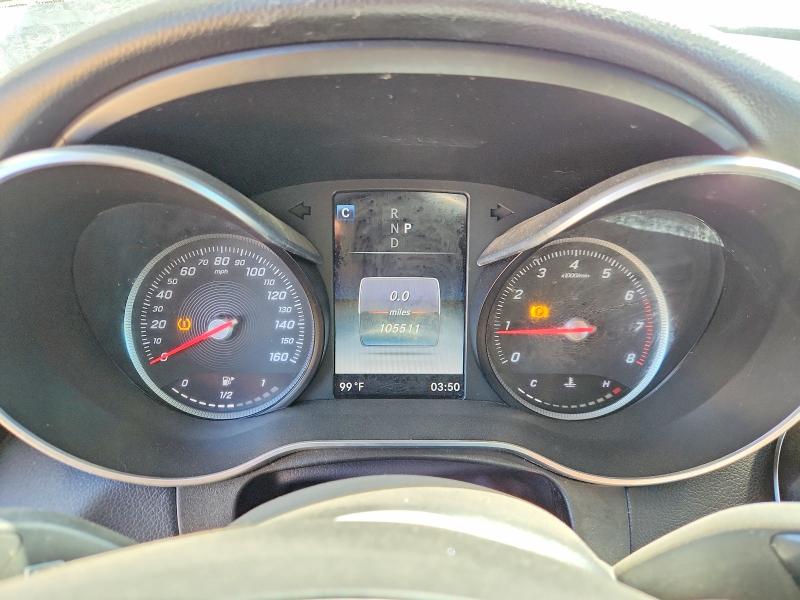 2019 Mercedes-benz Glc VIN WDC0G4JB7K1005027 COPART salvage auction — FRONT END, Tx - Salvage Vehicle Title, sold $6,400 on 2026-08-11 (photo 9)