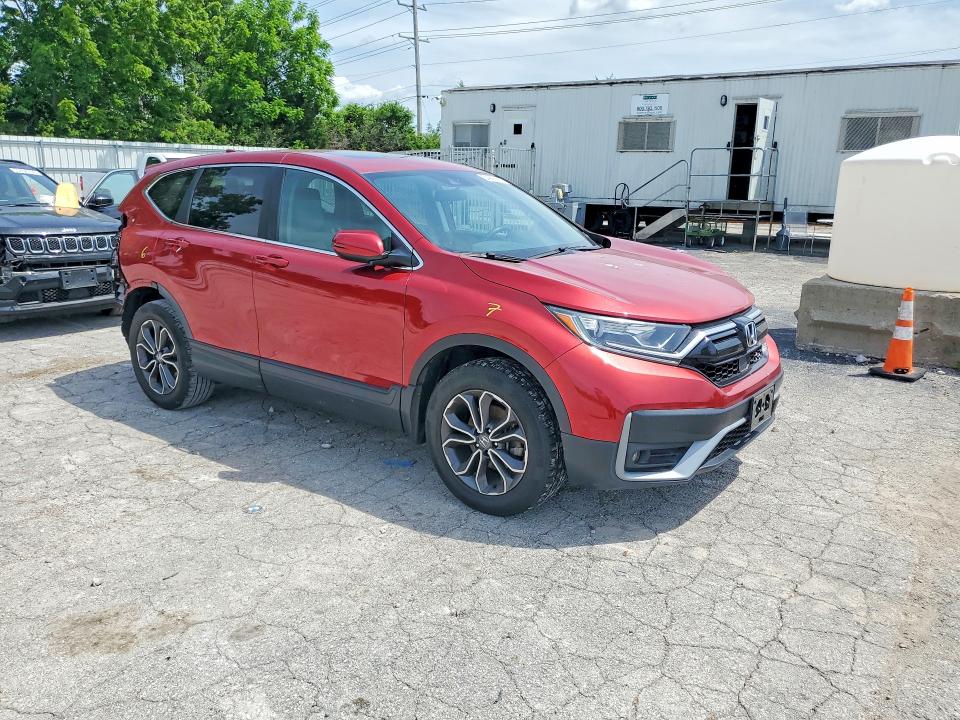 2021 Honda VIN 7FARW2H54ME000581 COPART salvage auction — REAR END, Mo - Salvage Certificate Of Title, sold $12,500 on 2026-07-31 (photo 4)