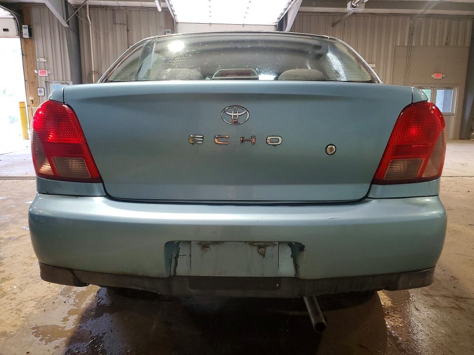 2000 Toyota Echo VIN JTDBT1235Y0094367 COPART salvage auction — MINOR DENT/SCRATCHES, Pa - Cert Of Title, sold $925 on 2026-07-08 (photo 6)