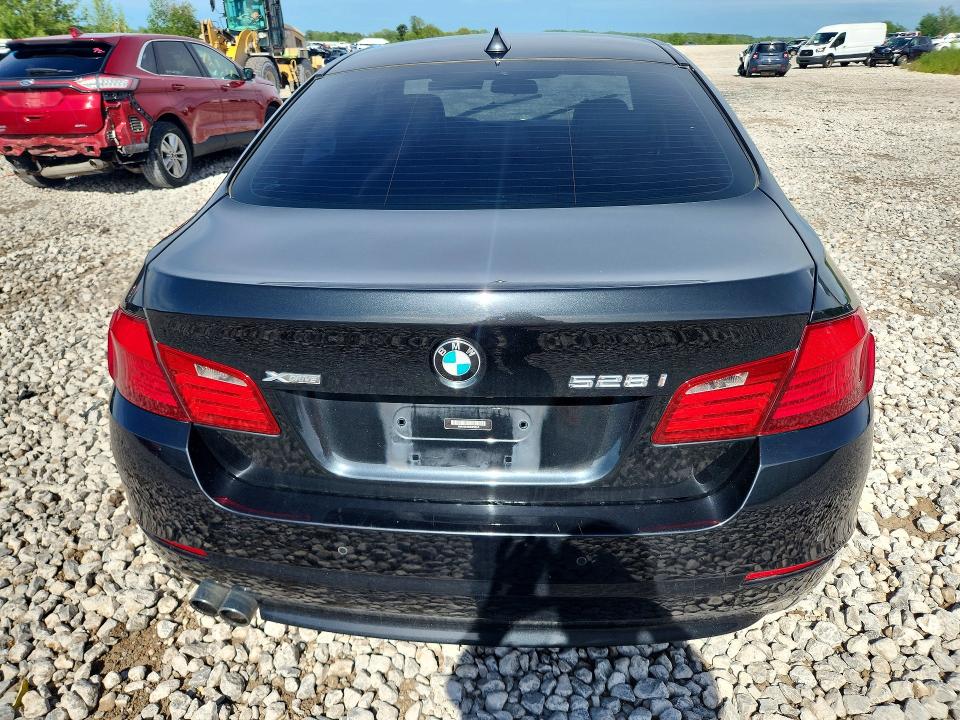 2013 BMW 5er VIN WBAXH5C55DDW13013 COPART salvage auction — MECHANICAL, Mi - Dealer Only Clean Title, sold $1,500 on 2026-07-23 (photo 6)