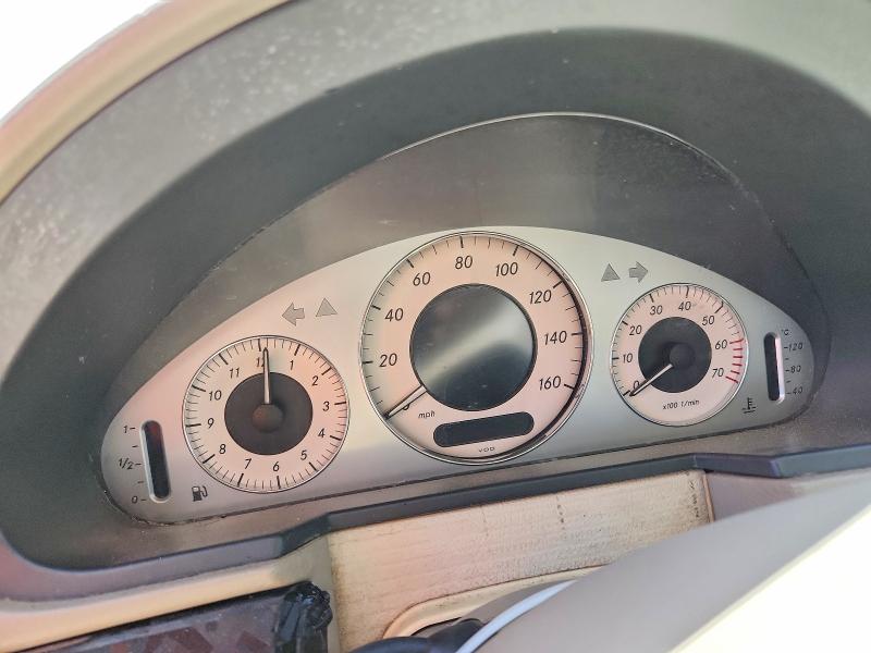 2003 Mercedes-benz E-class VIN WDBUF65J03A131799 COPART salvage auction — FRONT END, TX - SALVAGE VEHICLE TITLE, sold $425 on 2026-07-17 (photo 9)