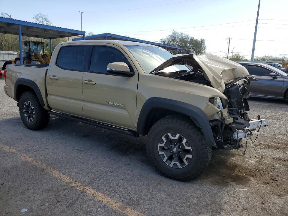 2018 Toyota Tacoma VIN 5TFCZ5AN6JX152576 COPART salvage auction — FRONT END, Nv - Salvage Title, sold $11,300 on 2026-07-02 (photo 4)