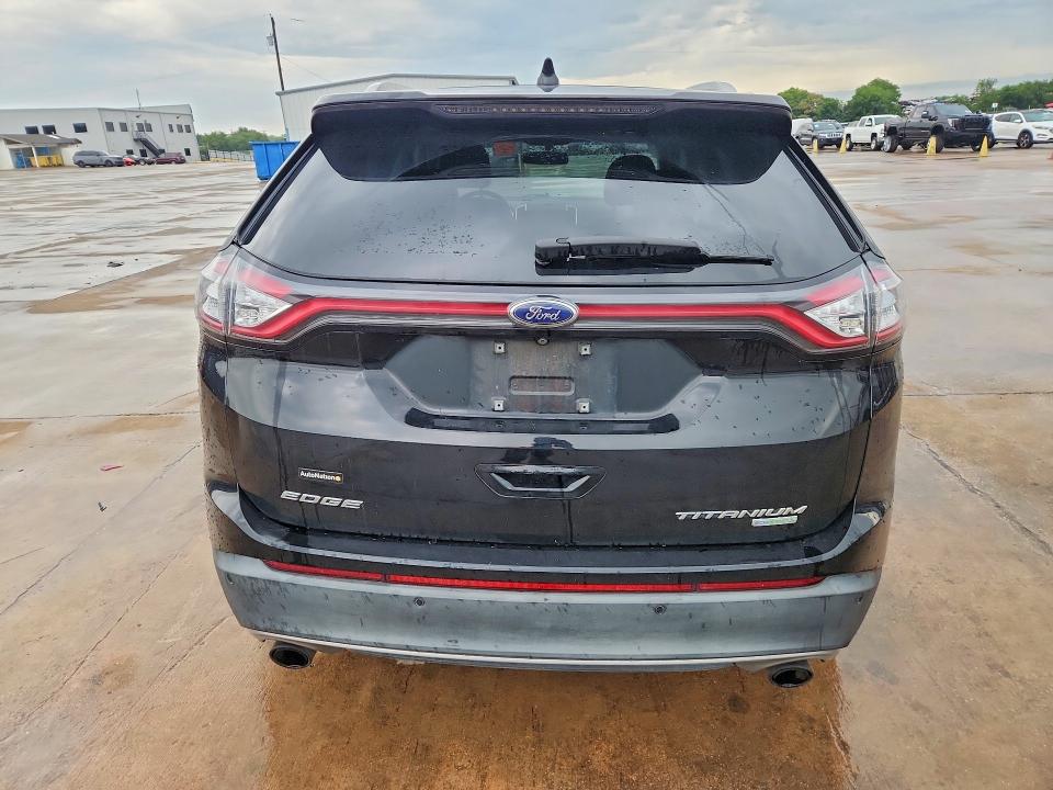 2016 Ford Edge VIN 2FMPK3K97GBB72567 COPART salvage auction — FRONT END, Tx - Salvage Vehicle Title, sold $2,250 on 2026-07-04 (photo 6)