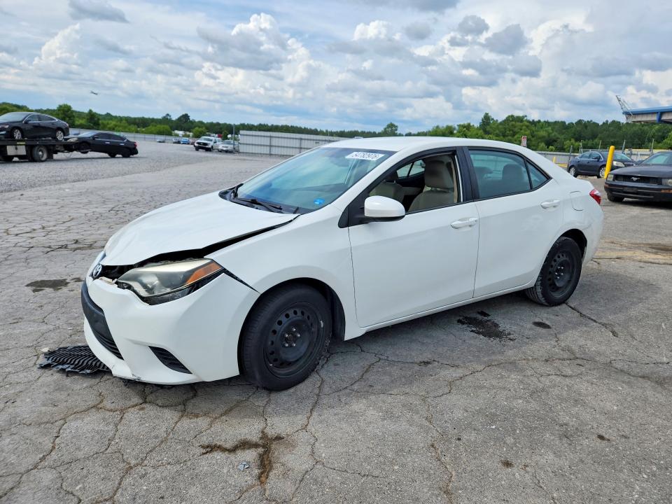 2014 Toyota Corolla VIN 5YFBURHE6EP017058 COPART salvage auction — FRONT END, TN - SALVAGE CERTIFICATE, sold $3,100 on 2026-07-02 (photo 1)