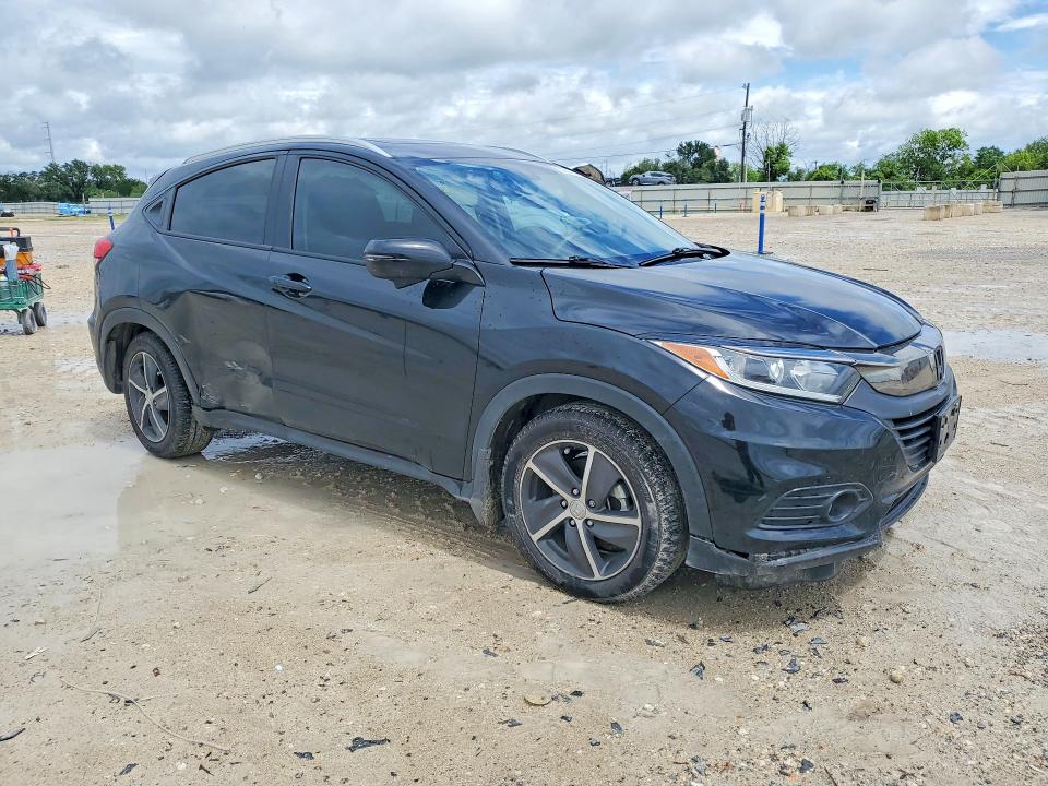 2022 Honda Hr-v VIN 3CZRU5H76NM727362 COPART salvage auction — SIDE, Salvage Title, sold $9,100 on 2026-07-09 (photo 4)