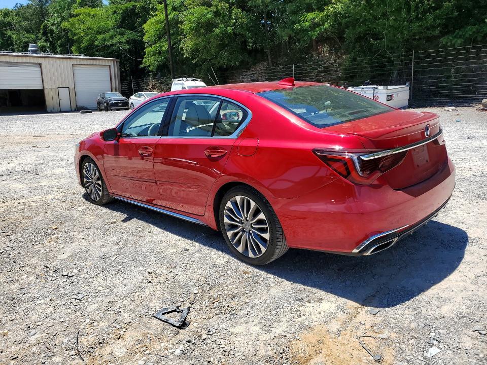 2018 Acura VIN JH4KC1F5XJC001583 COPART salvage auction — HAIL, AL - CERT OF TITLE-SALVAGE TITLE (P), sold $4,300 on 2026-07-14 (photo 2)