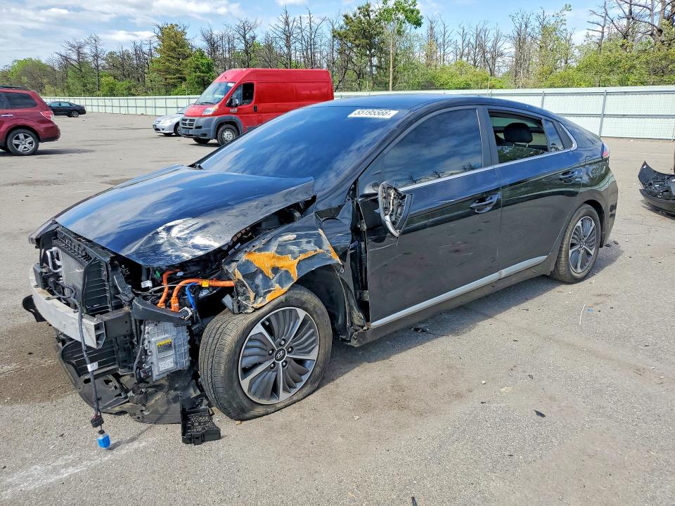 2020 Hyundai Ioniq VIN KMHC75LD0LU235365 COPART salvage auction — FRONT END, Nc - Salvage Certificate Of Title, sold $3,400 on 2026-07-06 (photo 1)