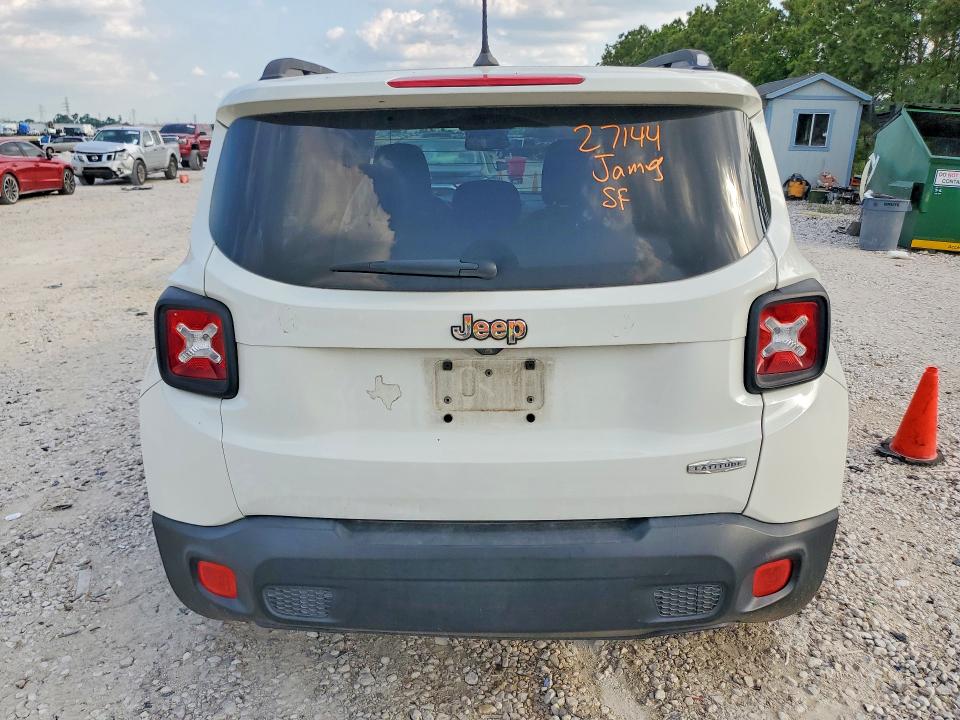 2017 Jeep Renegade VIN ZACCJABB4HPF85332 COPART salvage auction — FRONT END, Tx - Certificate Of Title, sold $2,150 on 2026-07-07 (photo 6)