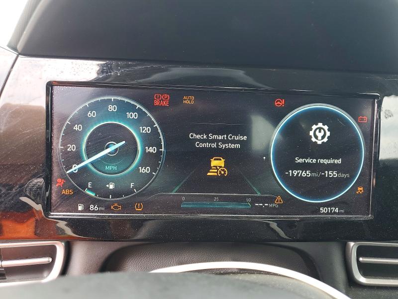 2022 Hyundai Elantra VIN 5NPLS4AG8NH053887 COPART salvage auction — FRONT END, GA - CERT OF TITLE-SALVAGE, sold $2,850 on 2026-07-08 (photo 9)