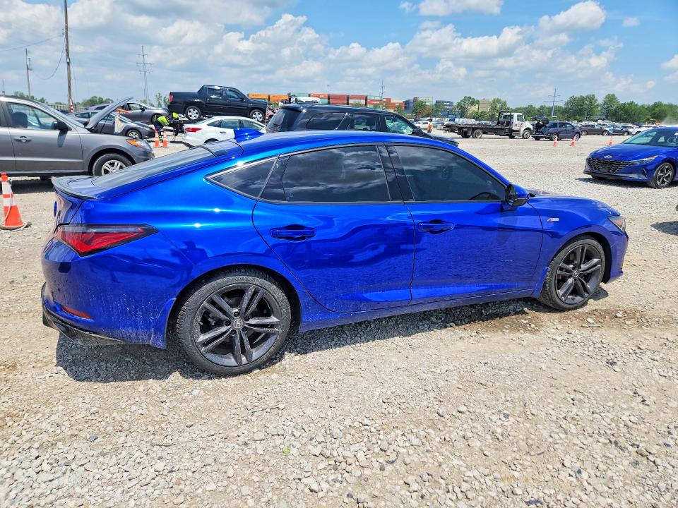 2023 Acura VIN 19UDE4G78PA014912 COPART salvage auction — REAR END, PA - CERTIFICATE OF SALVAGE, sold $12,400 on 2026-07-02 (photo 3)