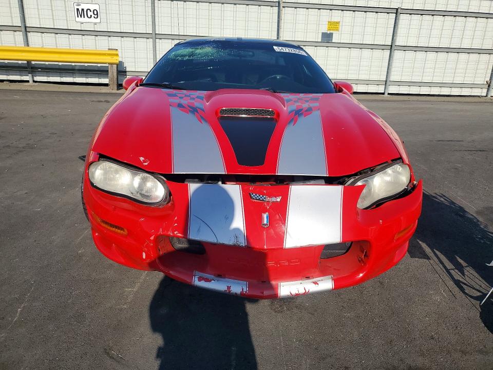 2002 Chevrolet Camaro VIN 2G1FP22G922116173 COPART salvage auction — FRONT END, Ca - Salvage Certificate, sold $6,700 on 2026-07-08 (photo 5)