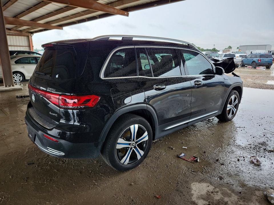 2023 Mercedes-benz Eqb VIN W1N9M0KB7PN025395 COPART salvage auction — FRONT END, Tx - Salvage Vehicle Title, sold $8,700 on 2026-07-10 (photo 3)