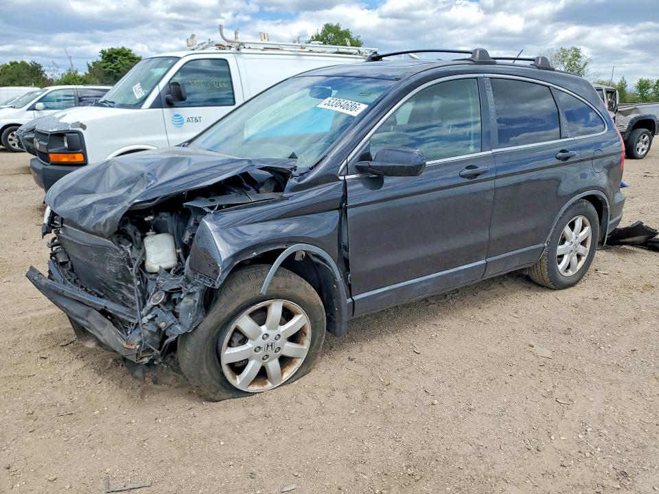 2007 Honda Cr-v VIN JHLRE48757C115948 COPART salvage auction — FRONT END, Il - Salvage Certificate, sold $300 on 2026-07-30 (photo 1)