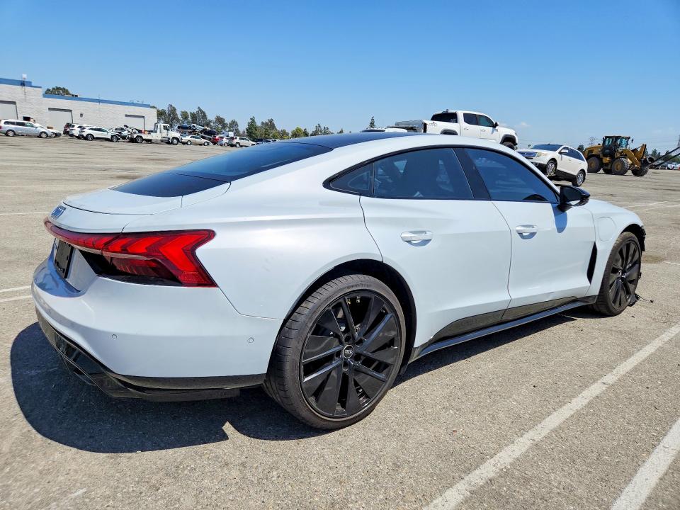 2022 Audi VIN WAUEJBFW2N7004895 COPART salvage auction — FRONT END, Ca - Salvage Certificate, sold $9,700 on 2026-07-28 (photo 3)