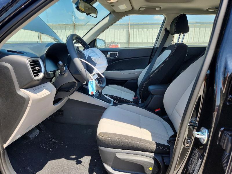 2026 Hyundai Venue VIN KMHRC8A36TU460990 COPART salvage auction — FRONT END, Tx - Salvage Vehicle Title, sold $5,000 on 2026-07-10 (photo 7)
