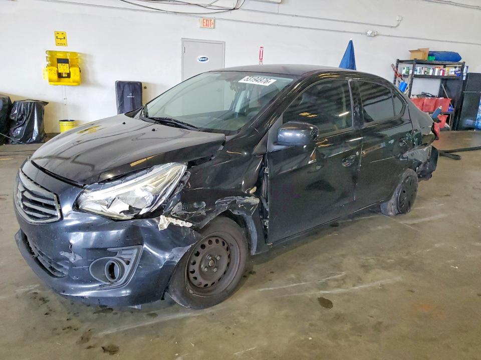 2017 Mitsubishi Mirage VIN ML32F3FJ2HHF18610 COPART salvage auction — REAR END, Mt - Certificate Of Title, sold $675 on 2026-07-20 (photo 1)