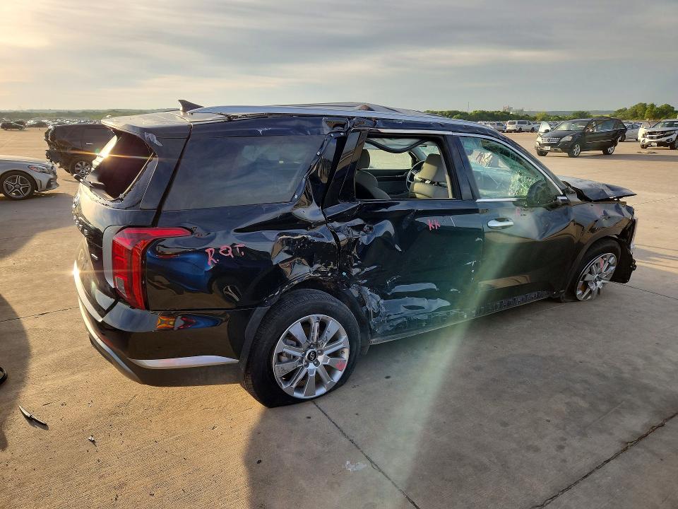 2024 Hyundai Palisade VIN KM8R2DGE4RU716265 COPART salvage auction — ROLLOVER, Fl - Certificate Of Destruction (P), sold $5,800 on 2026-07-09 (photo 3)