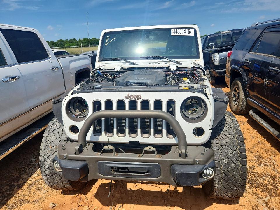 2016 Jeep Wrangler unlimited VIN 1C4BJWEG2GL338183 COPART salvage auction — SIDE, Al - Cert Of Title-Salvage Title, sold $4,150 on 2026-07-29 (photo 5)
