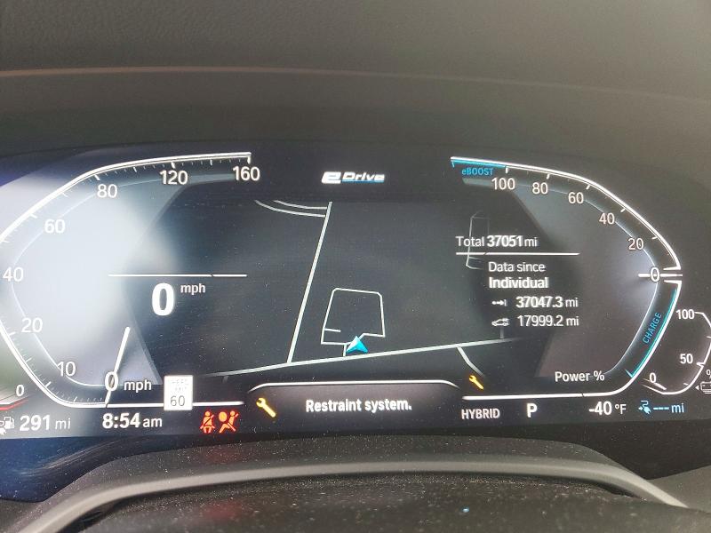 2023 BMW VIN 5UXTA6C08P9R07382 COPART salvage auction — FRONT END, AL - CERT OF TITLE-SALVAGE TITLE, sold $34,000 on 2026-07-07 (photo 9)