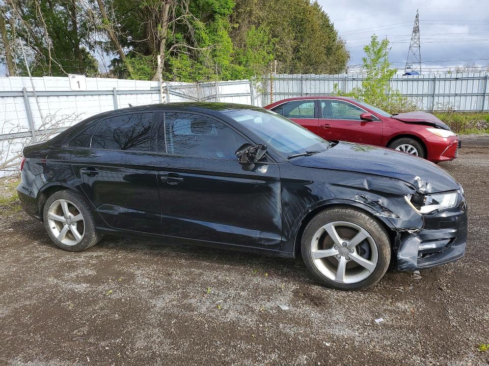 2015 Audi A3 VIN WAUACRFF0F1023824 COPART salvage auction — FRONT END, ON - PERMIT NO BRAND - UNFIT, sold $1,050 on 2026-07-28 (photo 4)