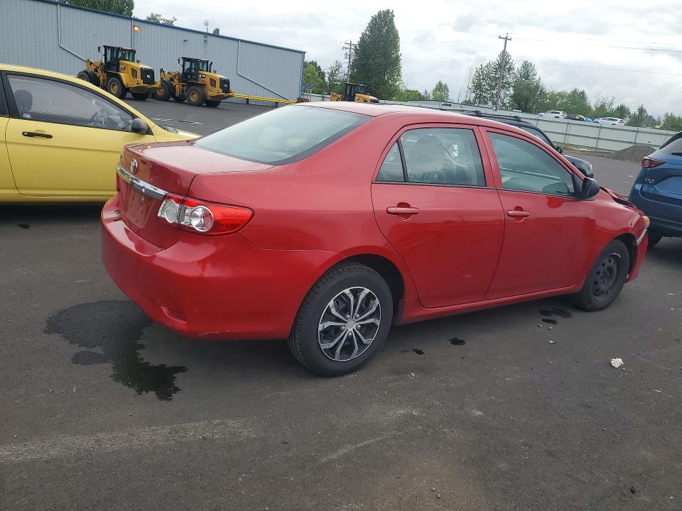 2013 Toyota Corolla VIN 5YFBU4EE1DP152860 COPART salvage auction — FRONT END, Or - Salvage Title Certificate, sold $900 on 2026-07-29 (photo 3)