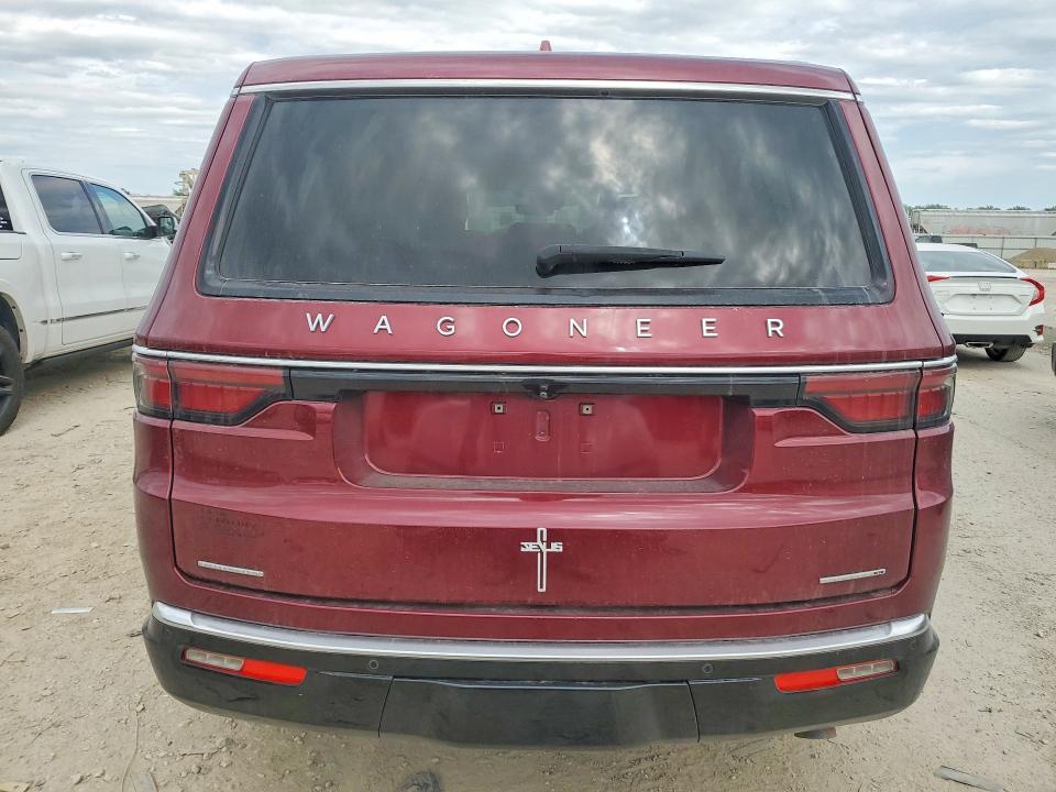 2022 Jeep Grand wagoneer VIN 1C4SJVDT5NS119181 COPART salvage auction — HAIL, Ks - Cert Of Title-Salvage, sold $12,800 on 2026-07-30 (photo 6)