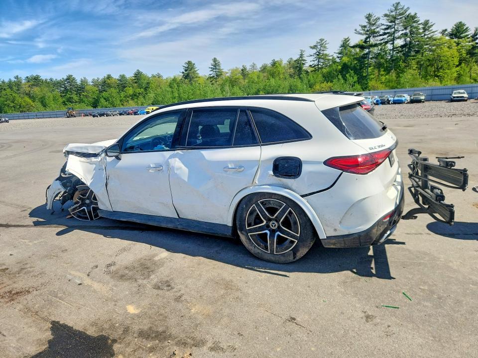 2025 Mercedes-benz Glc VIN W1NKM5GB4SF422105 COPART salvage auction — FRONT END, ME - CERT OF TITLE-SALVAGE COLLISIO, sold $3,950 on 2026-07-31 (photo 2)