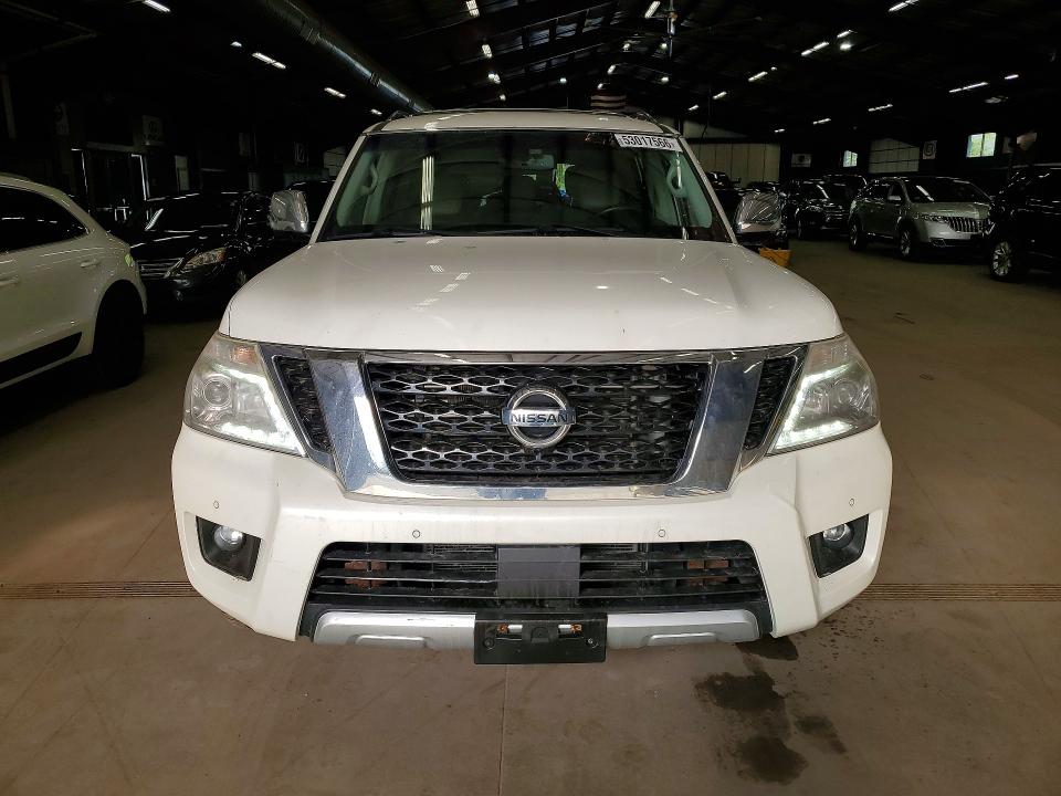 2017 Nissan Armada VIN JN8AY2NC8H9505226 COPART salvage auction — MINOR DENT/SCRATCHES, Ny - Certificate Of Title, sold $6,000 on 2026-07-02 (photo 5)