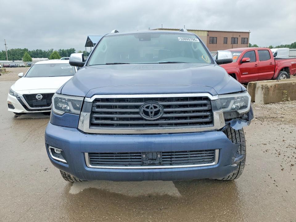 2020 Toyota Sequoia VIN 5TDJY5G19LS180492 COPART salvage auction — FRONT END, Ks - Cert Of Title-Salvage, sold $20,700 on 2026-07-09 (photo 5)
