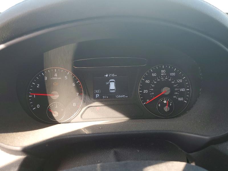 2019 Kia Sorento VIN 5XYPGDA5XKG515824 COPART salvage auction — FRONT END, Ia - Cert Of Title-Salvage Title, sold $2,350 on 2026-07-17 (photo 9)