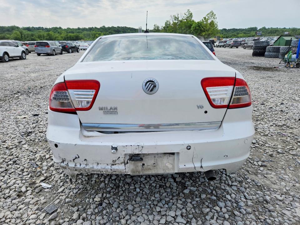 2009 Mercury Milan VIN 3MEHM08199R627182 COPART salvage auction — FRONT END, MO - SALVAGE CERTIFICATE OF TITLE, sold $200 on 2026-07-22 (photo 6)